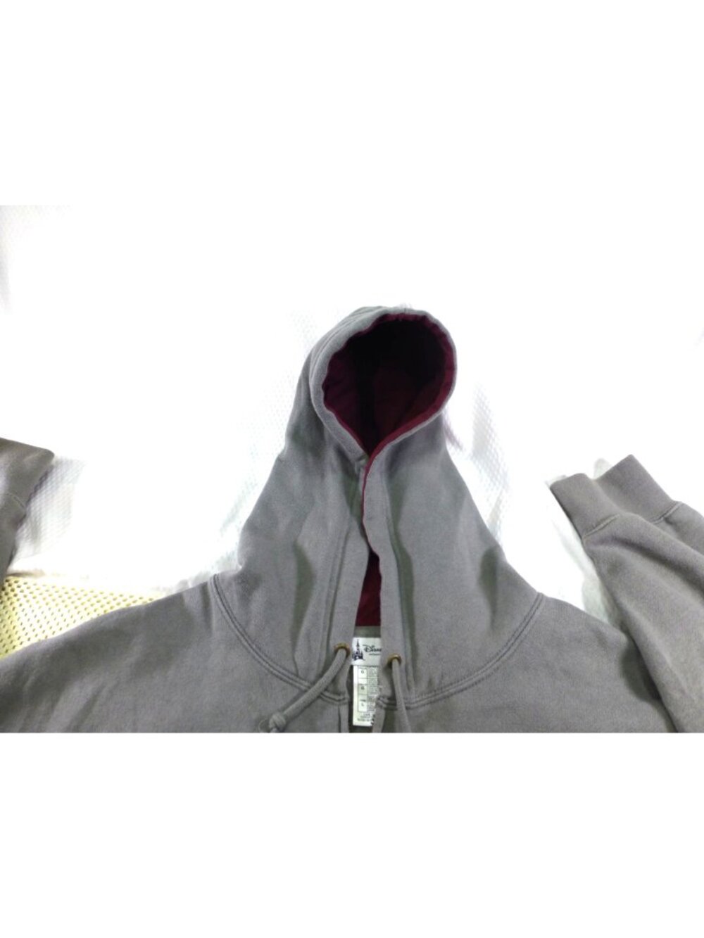 Disney Parks Gray Full Zip-Up Hoodie 1971 Walt Disney World Large Authentic - Picture 9 of 16